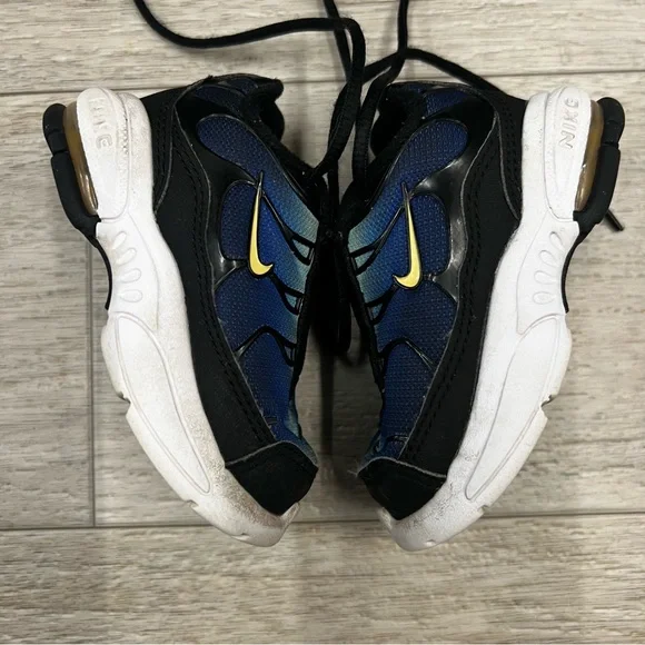 Nike Air Max Plus TD Toddler Sneakers Black Sky Blue Size 4C - Picture 7 of 11